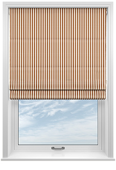 The British Stripe Co. Catherine, Teinbridge No.2 - Roman Blind
